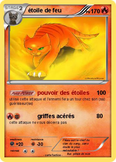 Pokemon étoile de feu