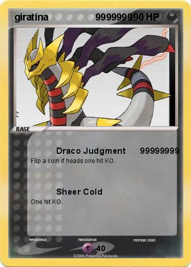 Pokemon giratina                  9999999
