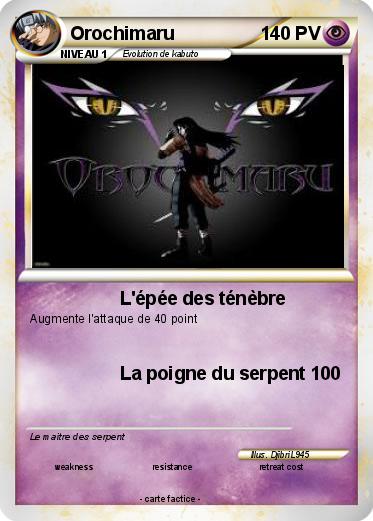 Pokemon Orochimaru