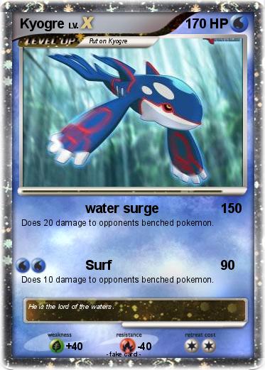 Pokemon Kyogre