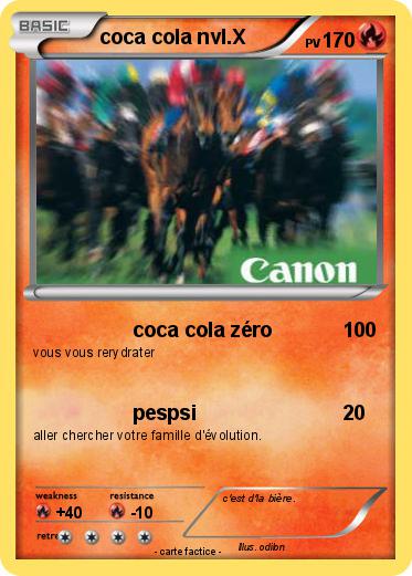 Pokemon coca cola nvl.X