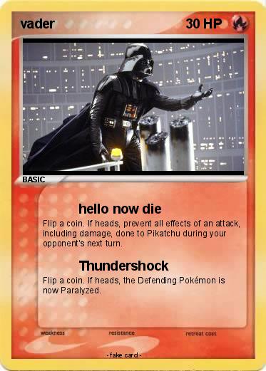 Pokemon vader