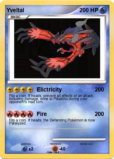 Pokemon Yveltal
