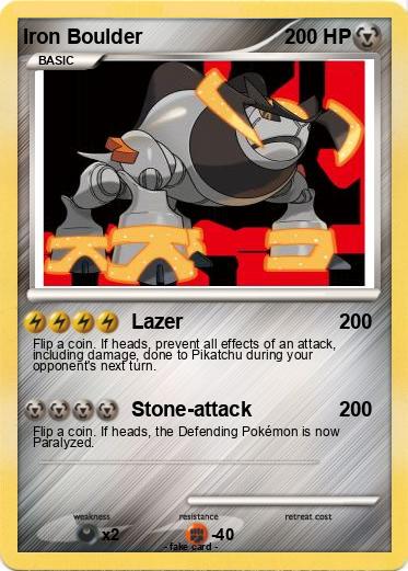Pokemon Iron Boulder