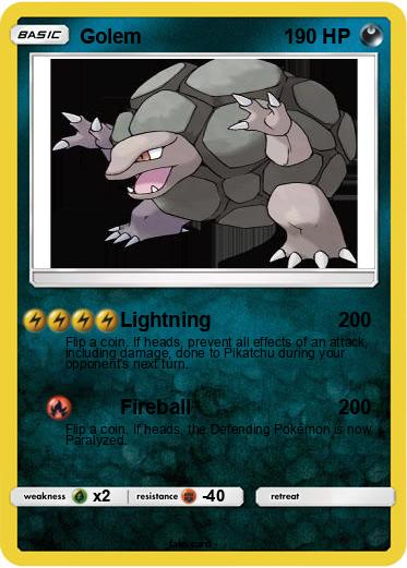 Pokemon Golem
