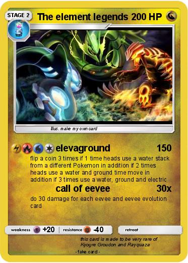 Pokemon The element legends