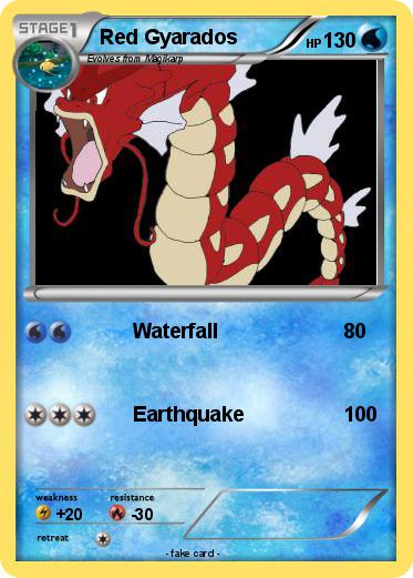 Pokemon Red Gyarados