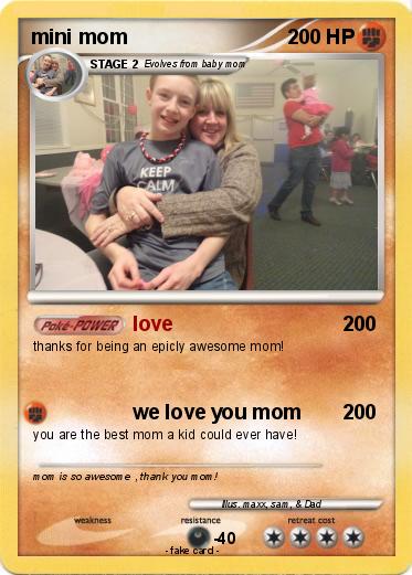 Pokemon mini mom