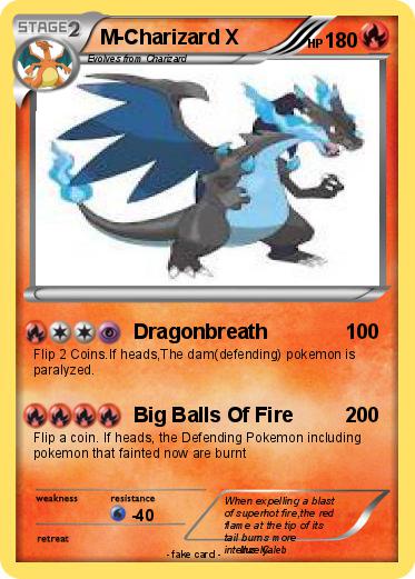 Pokemon M-Charizard X