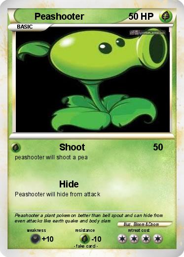 Pokemon Peashooter