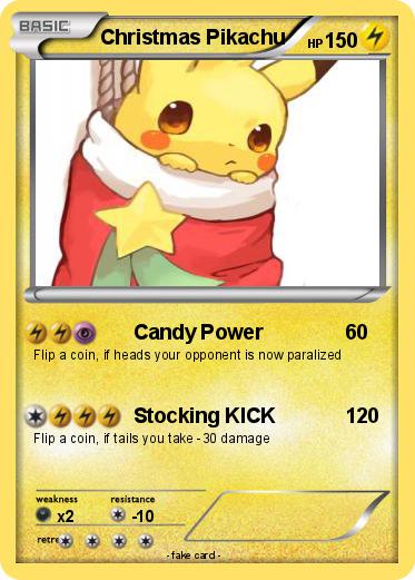 Pokemon Christmas Pikachu