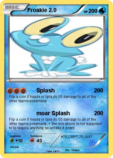 Pokemon Froakie 2.0