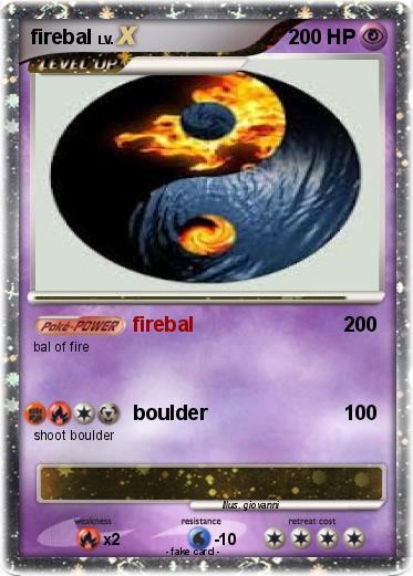 Pokemon firebal