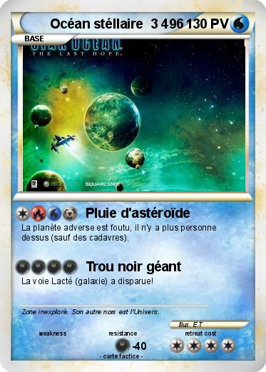 Pokemon Océan stéllaire  3 496