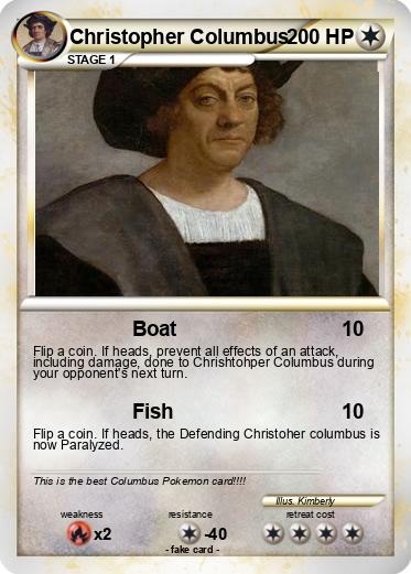 Pokemon Christopher Columbus