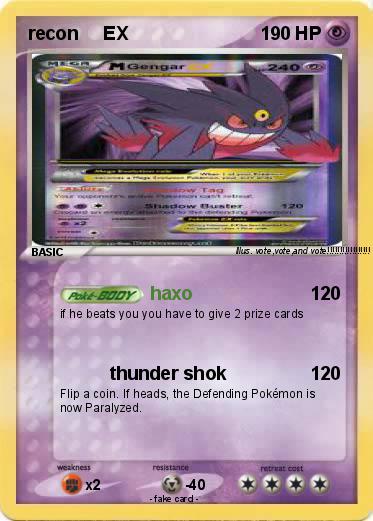 Pokemon recon     EX