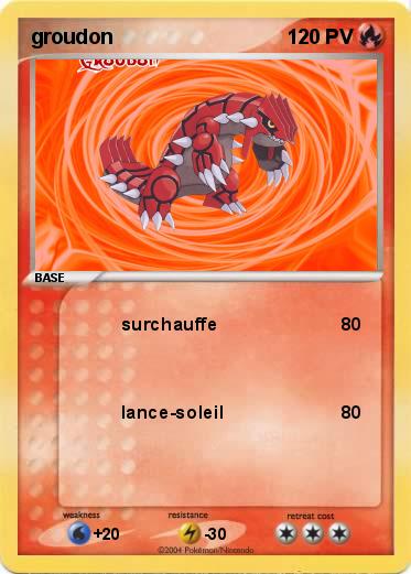 Pokemon groudon