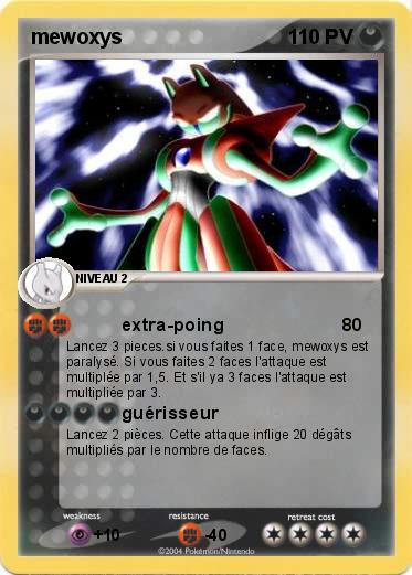 Pokemon mewoxys