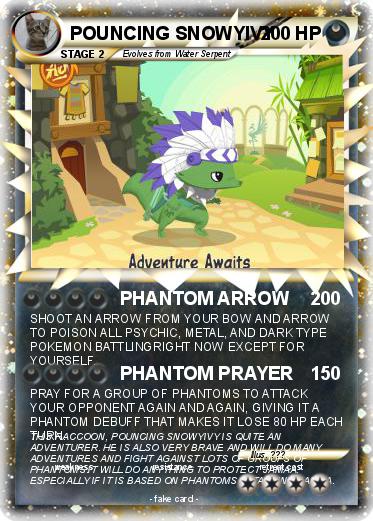 Pokemon POUNCING SNOWYIVY