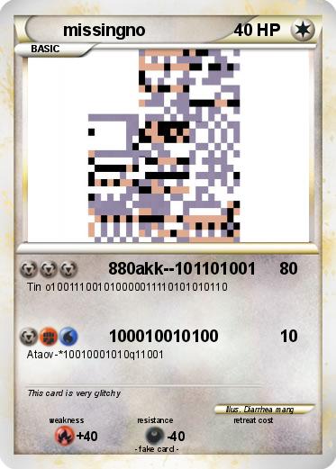 Pokemon missingno