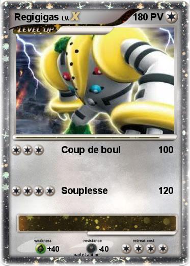 Pokemon Regigigas