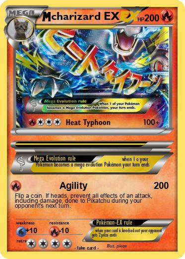 Pokemon charizard EX