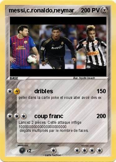 Pokemon messi,c.ronaldo,neymar