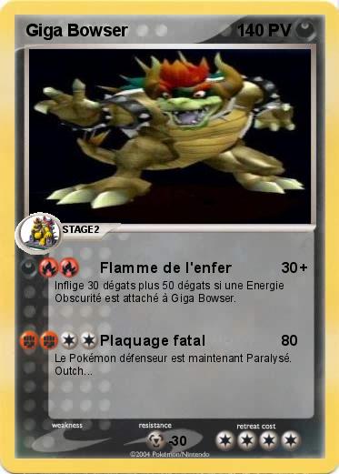 Pokemon Giga Bowser