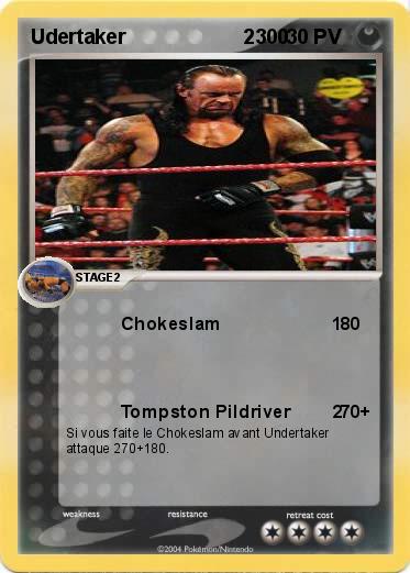 Pokemon Udertaker                     2300                  