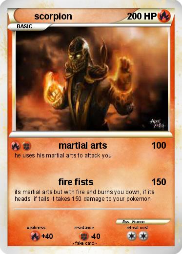 Pokemon scorpion