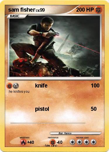 Pokemon sam fisher