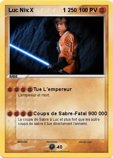 Pokemon Luc Niv.X                   1 250