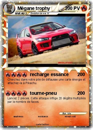 Pokemon Mégane trophy