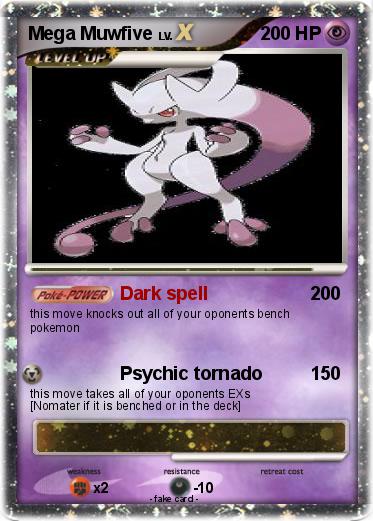 Pokemon Mega Muwfive