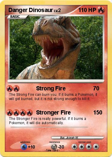 Pokemon Danger Dinosaur