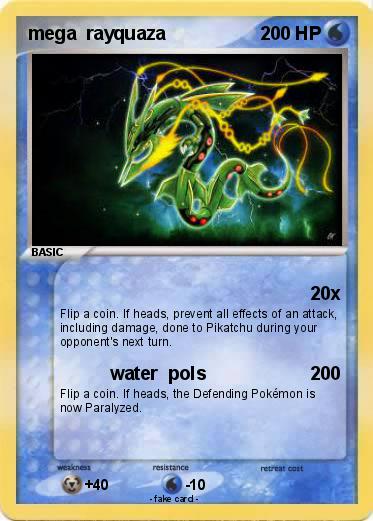 Pokemon mega  rayquaza
