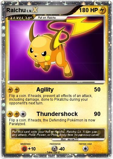 Pokemon Raichu