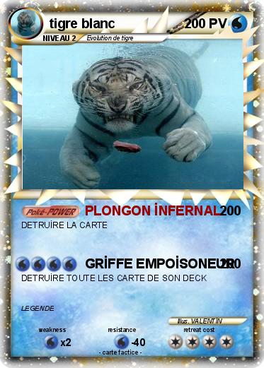 Pokemon tigre blanc