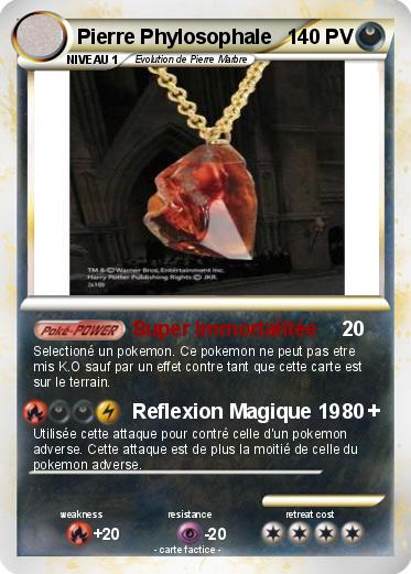 Pokemon Pierre Phylosophale