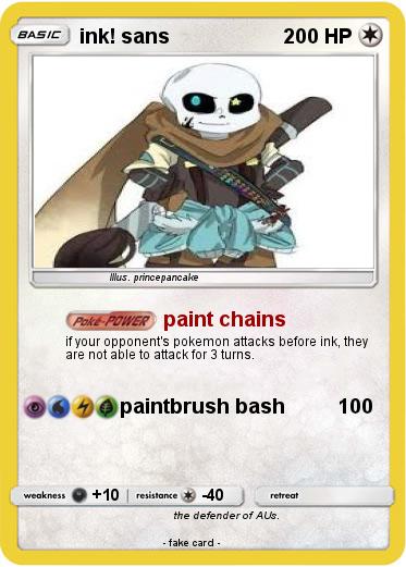Pokemon ink! sans