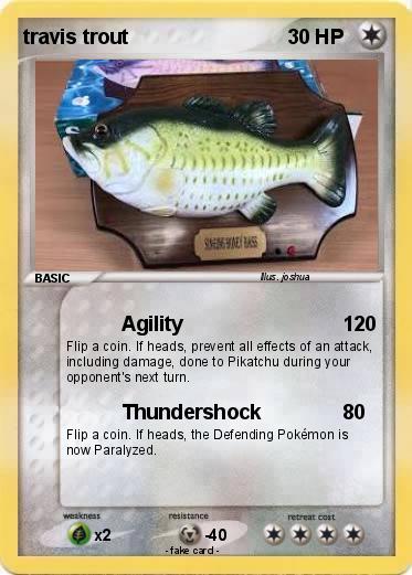 Pokemon travis trout