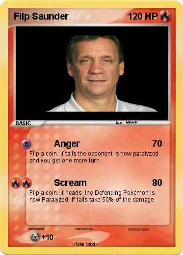 Pokemon Flip Saunder