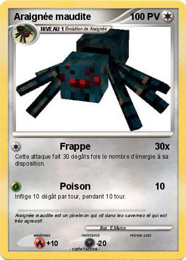 Pokemon Araignée maudite