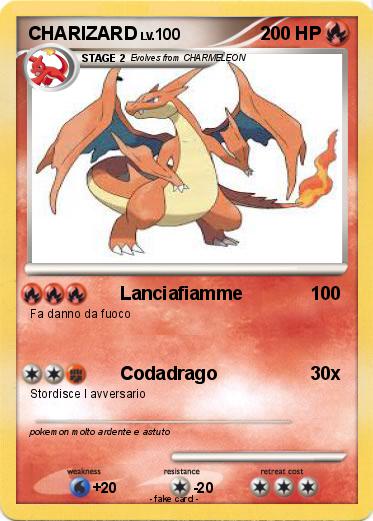 Pokemon CHARIZARD