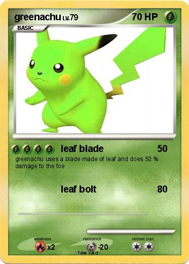 Pokemon greenachu