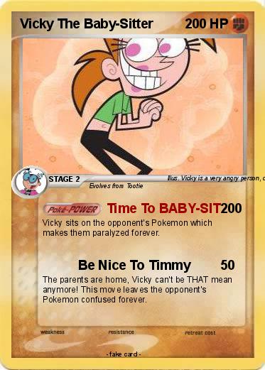 Pokemon Vicky The Baby-Sitter