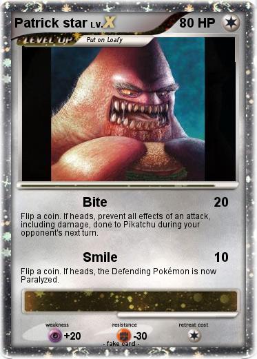 Pokemon Patrick star