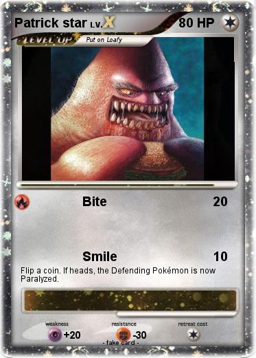 Pokemon Patrick star