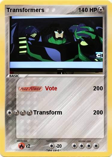 Pokemon Transformers