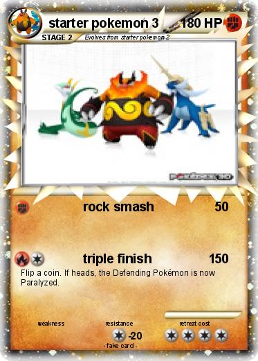 Pokemon starter pokemon 3